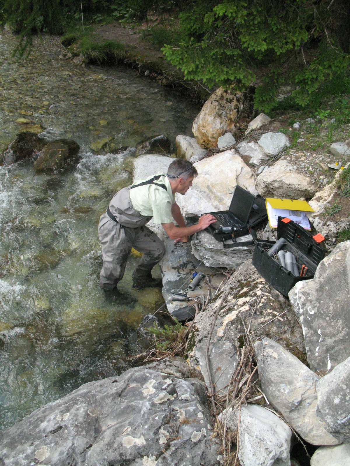 Suivi thermique des cours d'eau de Savoie