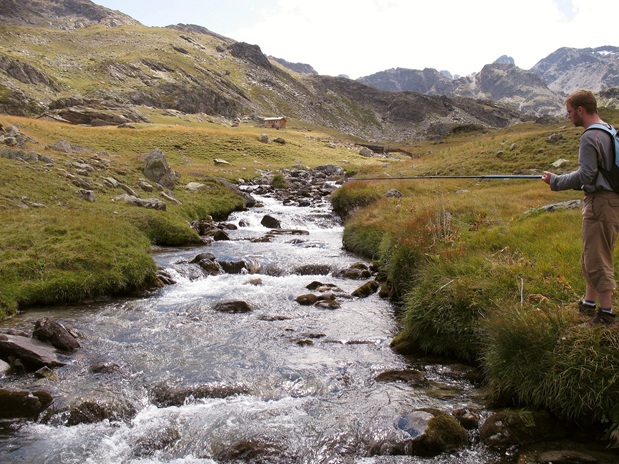 Le ruisseau de Bissorte à Orelle