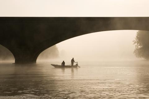 Pêche sur le Haut-Rhône