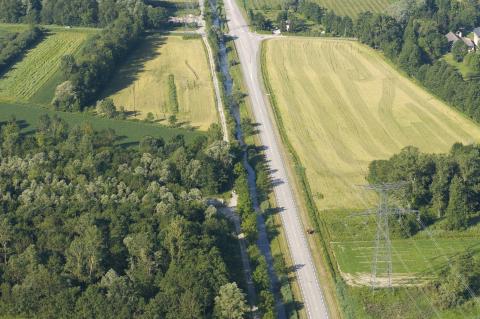 Gelon vue aérienne (© Laurent Madelon)