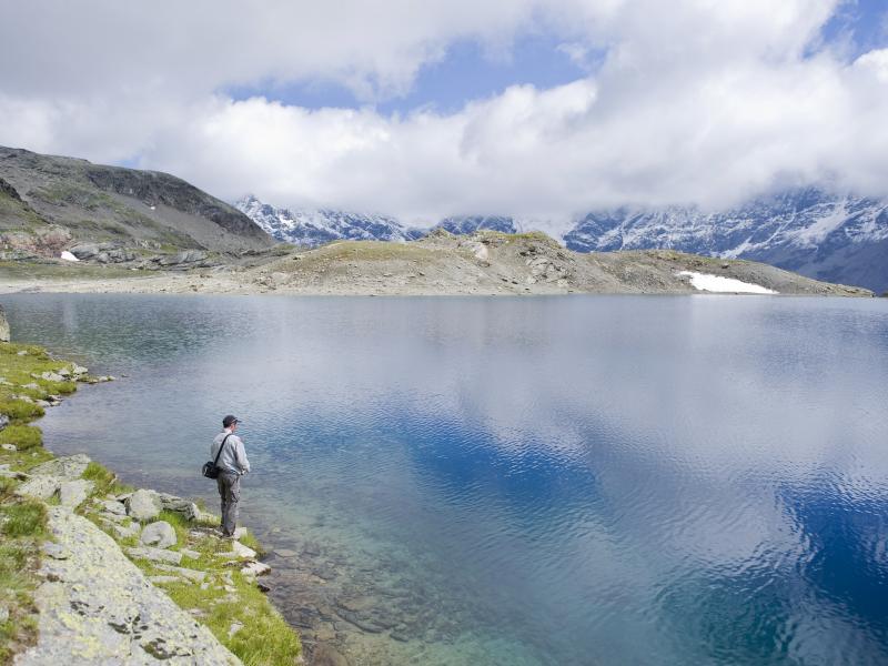 Pêcheur en Savoie