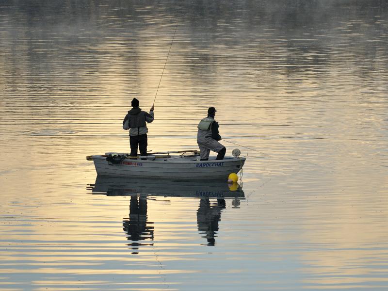 Saison de pêche à la mouche sur le plan d'eau de Barouchat